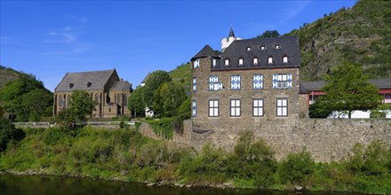 Gondorf castle along the Moselle River