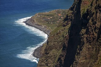 View of the cliffs from the Miradouro da Boa Morte