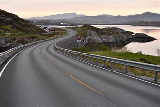 Archipelago Landscape on the Atlantic Road in Norway