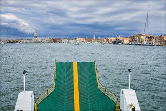 Car ferry off Venice