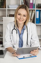 Woman working as doctor 3