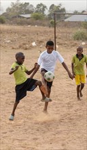 Childrens playing football 2