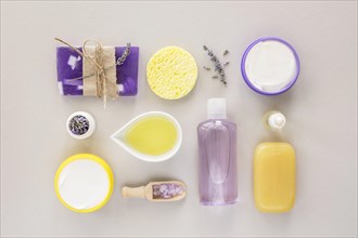 Composition spa treatment citrus lavender oils