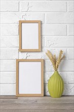 Blank frame collection wall vase 2