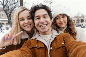 Young friends outdoor enjoying time together 6