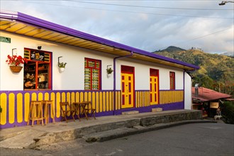 Historic Paisa-style houses