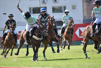 Scene from the 130th Argentine Open Polo Championship