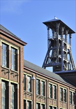 Headframe of the coal mine museum at Beringen
