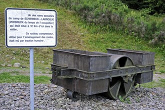 Road roller used by prisoners at Natzweiler-Struthof
