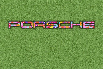 Logo car company Porsche