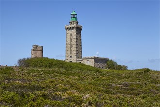 Lighthouse at Cap Frehel near Plevenon