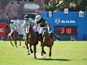Scene from the 130th Argentine Open Polo Championship