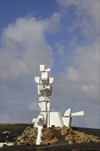 Sculpture Monumento al Campesino by the artist Cesar Manrique