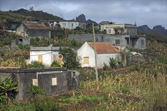 Rural village on the island Sao Nicolau