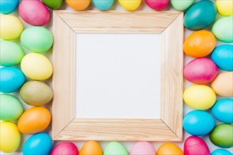 Frame bright collection easter eggs