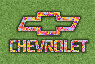 Logo of the car manufacturer Chevrolet