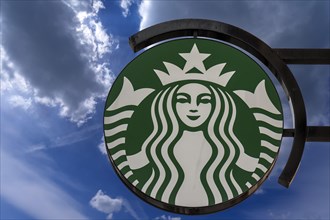 Logo of the cafe chain Starbucks