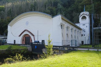 Art Nouveau hydroelectric power plant power station