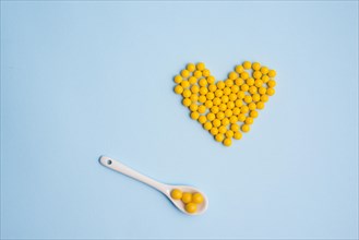 Pills plastic spoon