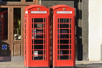 Telephone boxes near St Paul's Cathedral