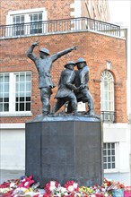 National Firefighters Memorial Blitz 1990 by John William Mills