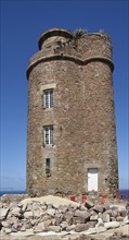 Old lighthouse Phare du Cap Frehel near Plevenon