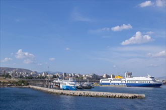 Ferries in the harbour of Piraeus