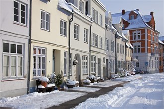 Historic houses in Luebeck