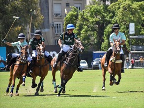 Scene from the 130th Argentine Open Polo Championship