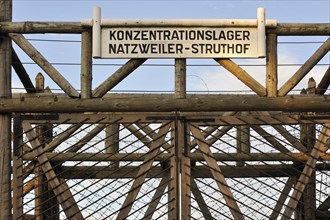 Entrance gate of Natzweiler-Struthof