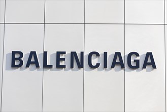 Logo of the fashion company BALENCIAGA