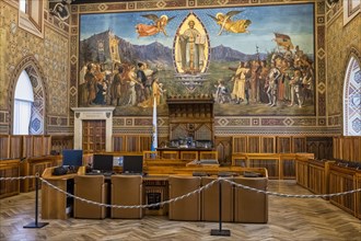 Chamber of the Grand and General Council in the Palazzo Pubblico