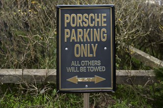 Porsche Parking Only