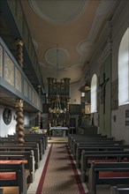 Interior of St Luke's Church
