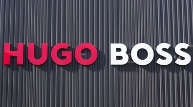 Logo of the fashion company Hugo Boss