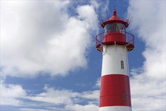 Lighthouse with blue sky at Ellenbogen