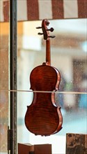 Violin maker luthier artisan workshop in Cremona