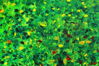 Colourful painted acrylic background