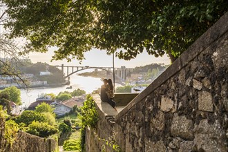 Great view of Porto or Oporto the second largest city in Portugal