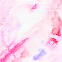 Abstract pink watercolor brushed texture background