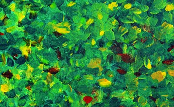 Colourful painted acrylic background