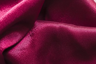 Close up texture burgundy fabric suit