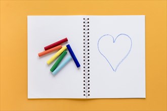 Crayons notebook