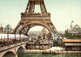 Eiffel Tower and general view of the site