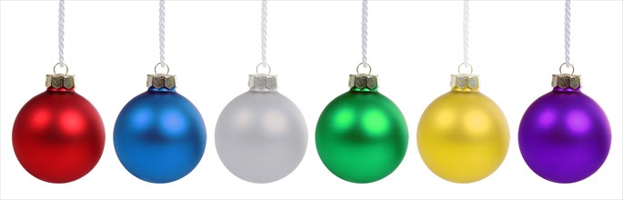 Christmas colourful Christmas baubles baubles ball Christmas decoration freestanding in Stuttgart