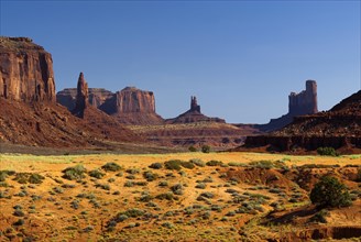Landscape in Monument valley