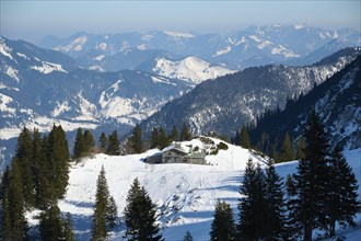 Taubensteinhaus in winter