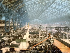 Interior view of the Gallery of Machines