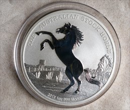 Silver coin 1 ounce Australia Stock Hose 999 fine silver