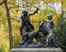 Monument to fox hunting by Wilhelm Haverkamp